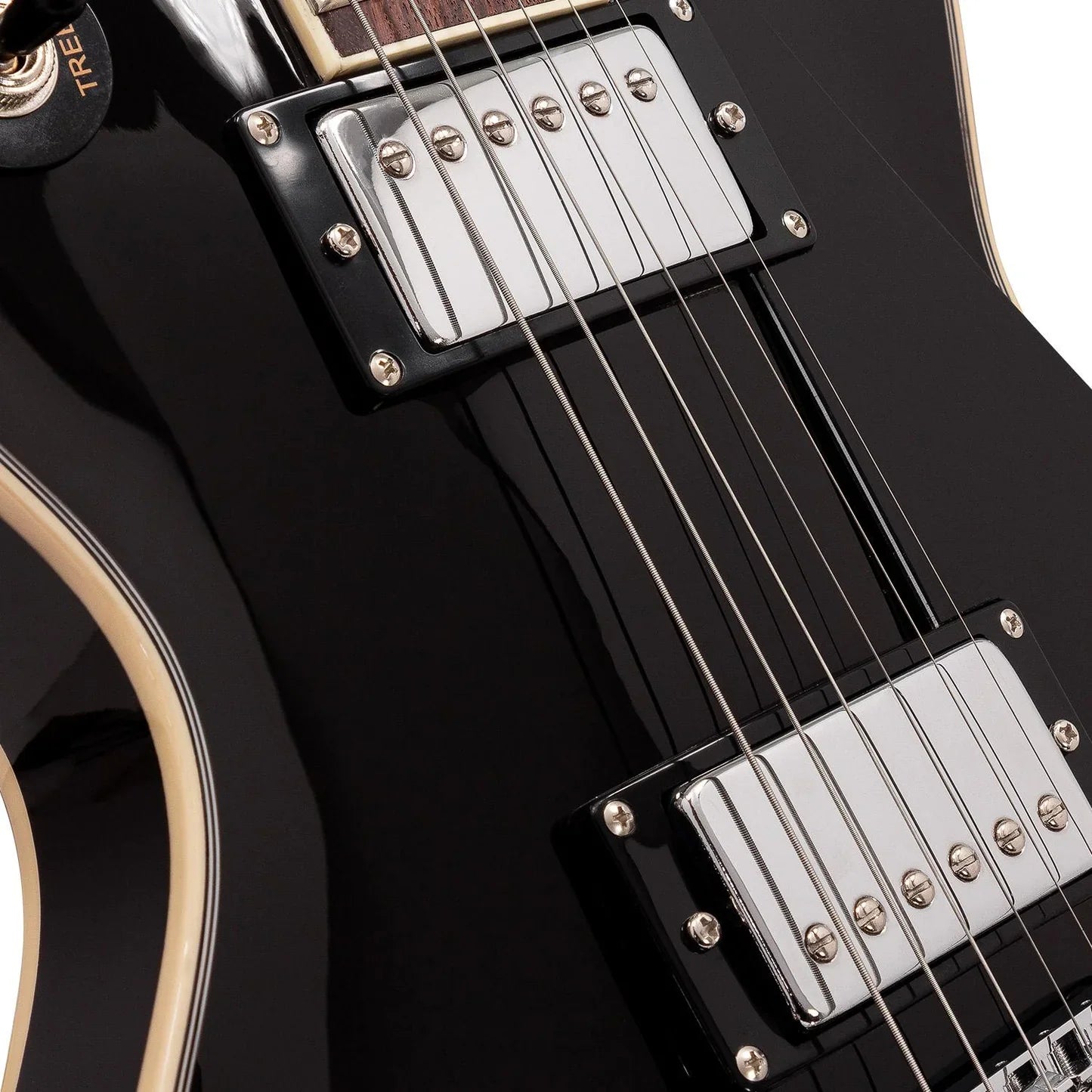 Babilon Cosmos II Series Electric Guitar Black Includes Case-Electric Guitar-Babilon-Hermes Music