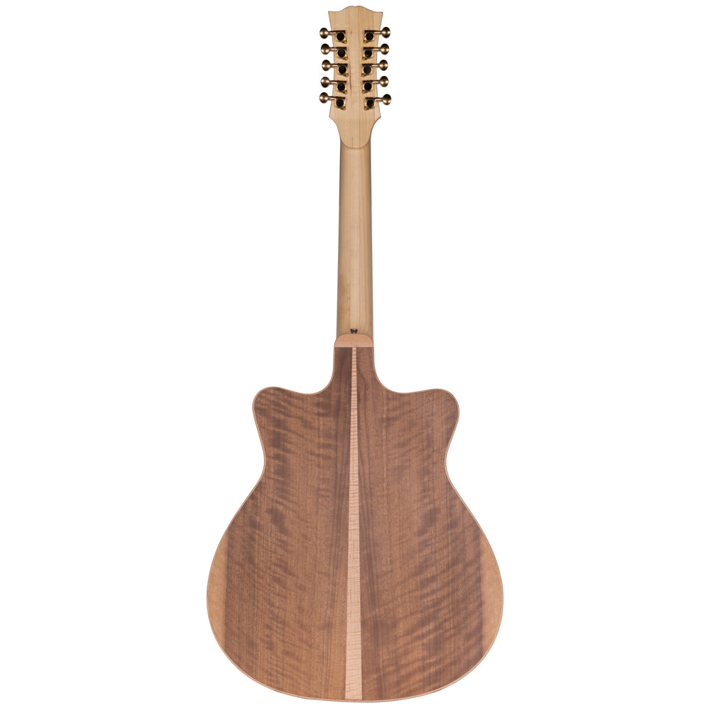 Cantabella Bajo Quinto Pinabete Top Nogal Back and Sides Matte Wood Includes Case and Accessories-bajo quinto-Cantabella-Hermes Music