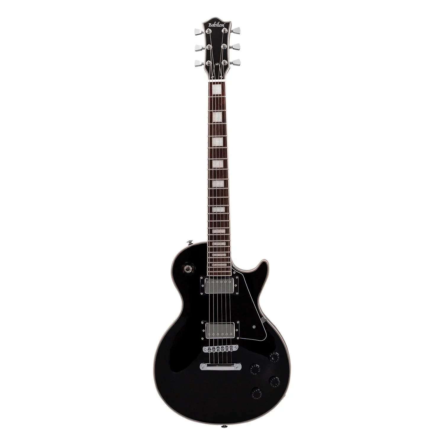 Babilon Cosmos II Series Electric Guitar Black Includes Case-Electric Guitar-Babilon-Hermes Music