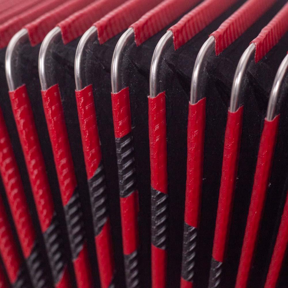 Anacleto Rey Aguila FBE 5 Switches Ruby Red-accordion-Anacleto- Hermes Music