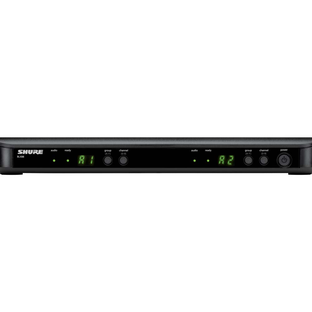 BLX188/CVL Wireless Dual Presenter System with two CVL Lavalier Microphones-wireless system-Shure- Hermes Music