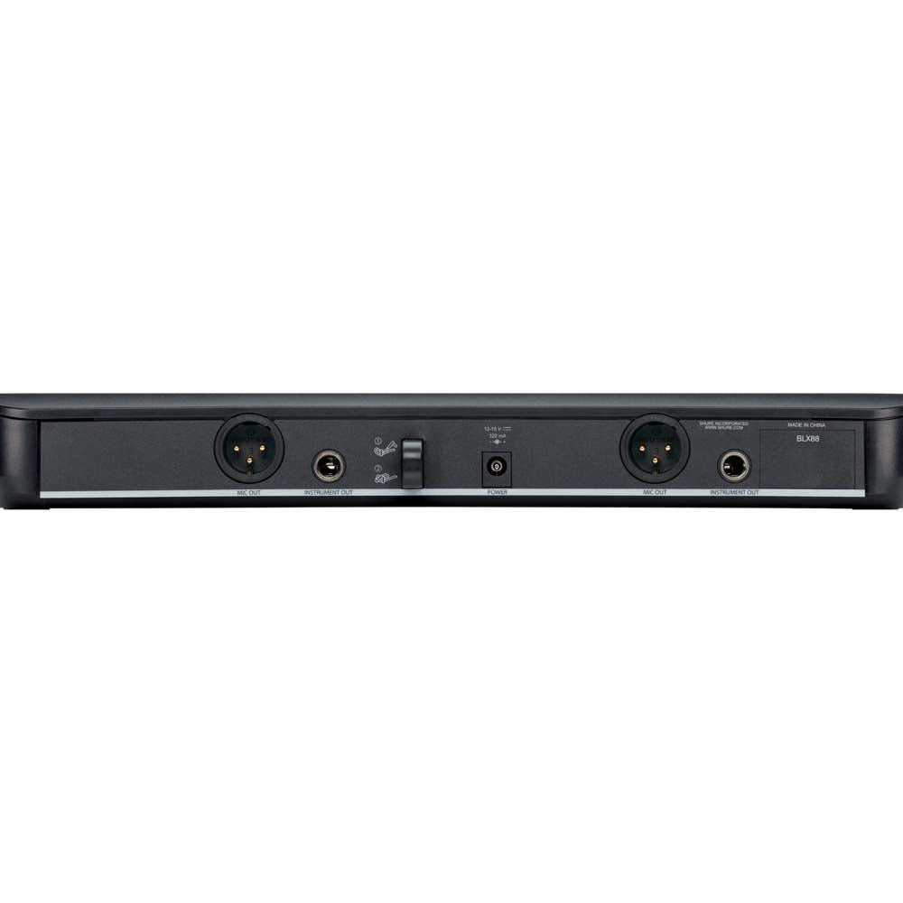BLX188/CVL Wireless Dual Presenter System with two CVL Lavalier Microphones-wireless system-Shure- Hermes Music