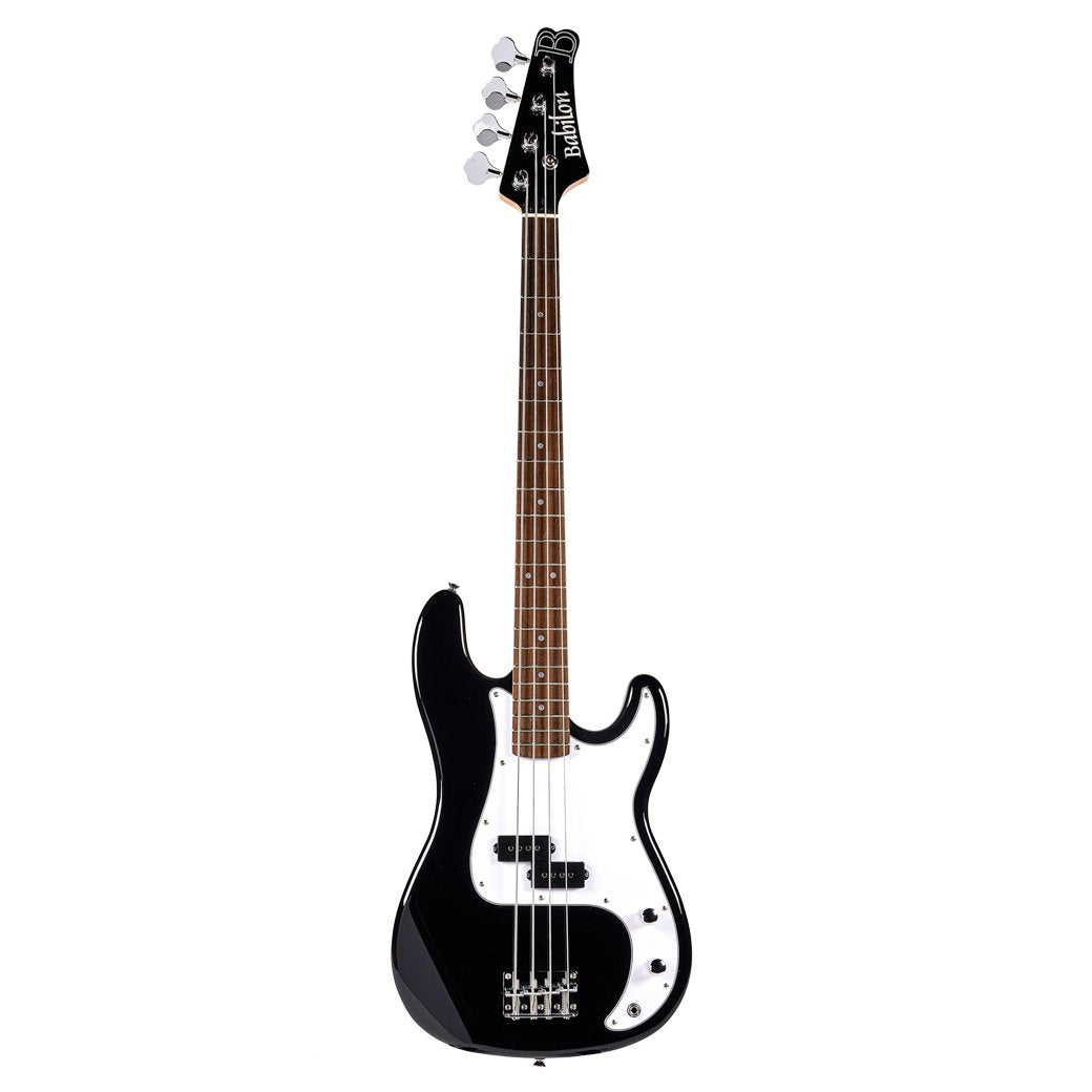 Babilon Electric Bass Guitar Bundle Black-bass-Babilon- Hermes Music