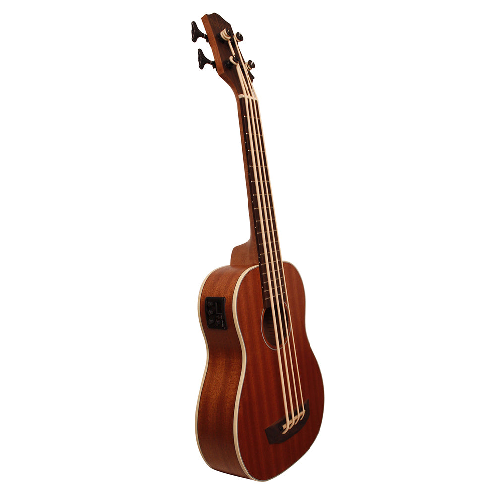 Babilon Uke Bass Natural Wood-ukulele-Babilon- Hermes Music