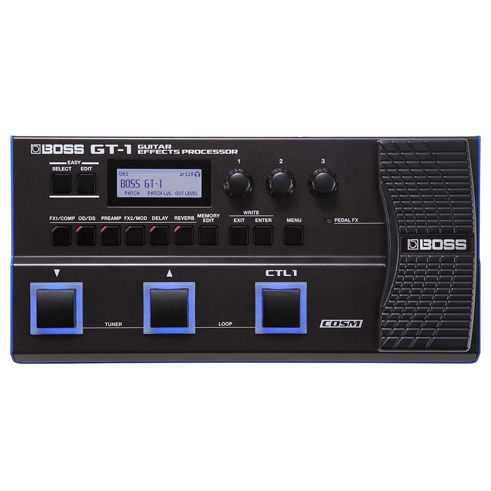 Boss GT-1 Guitar Multi-effects Pedal-processor-Boss- Hermes Music