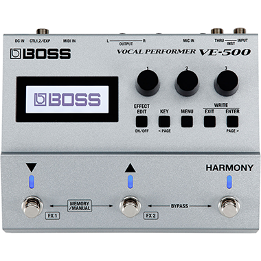 Boss VE-500 Vocal Performer-pedal-Boss- Hermes Music