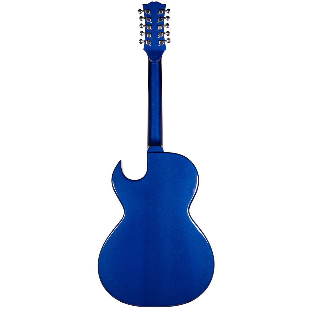 Cantabella Bajo Quinto Madera de Arce con Tapa y Lados Azules
