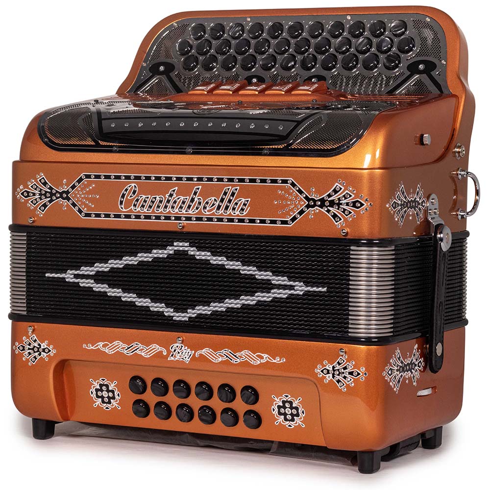 Cantabella Rey II 5 Registros FBE Bronce con Negro