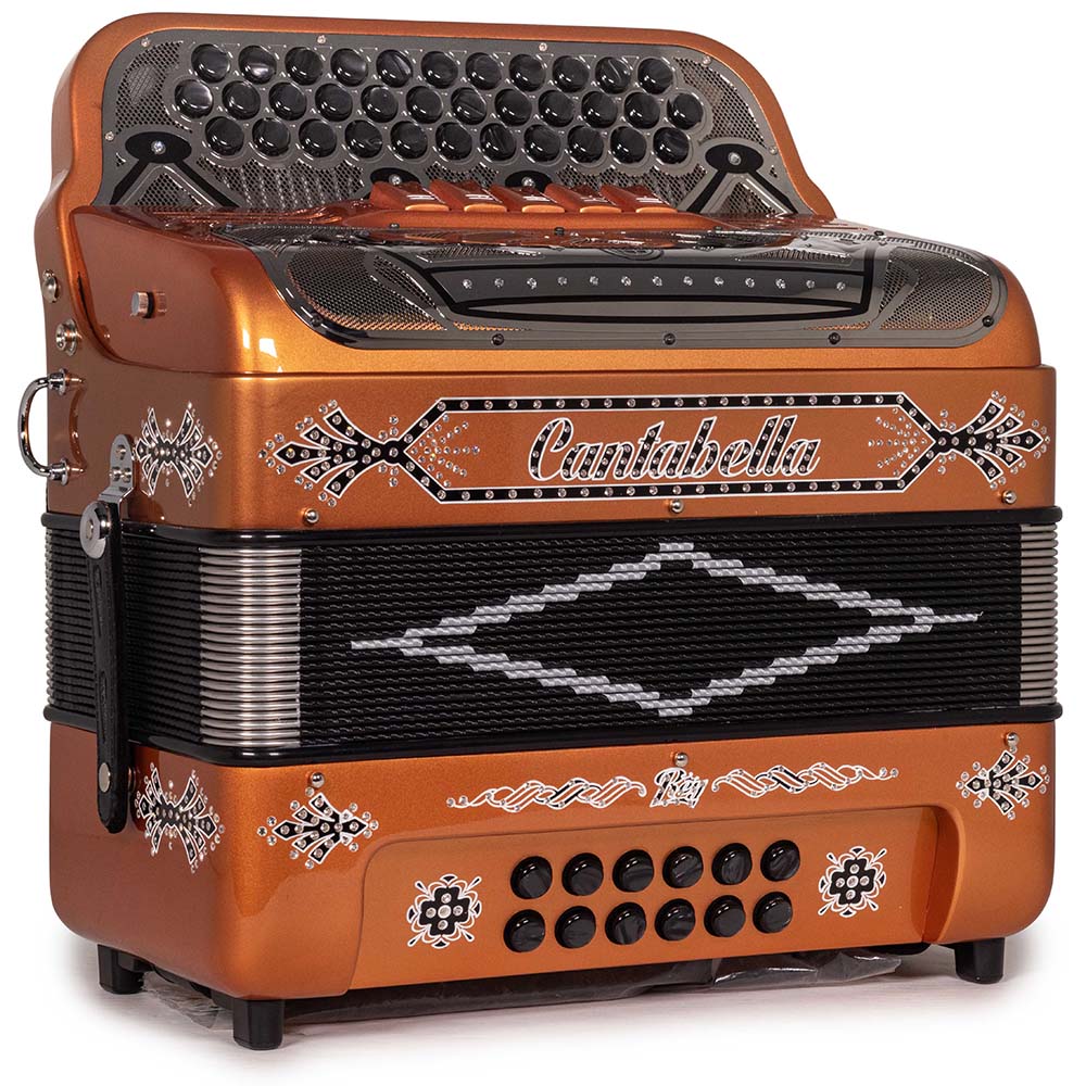 Cantabella Rey II 5 Registros FBE Bronce con Negro