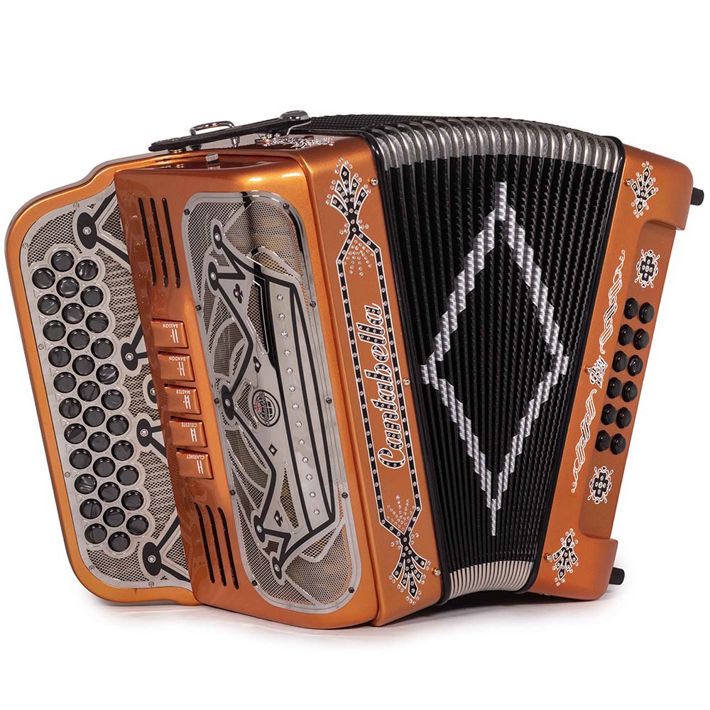 Cantabella Rey II 5 Registros FBE Bronce con Negro