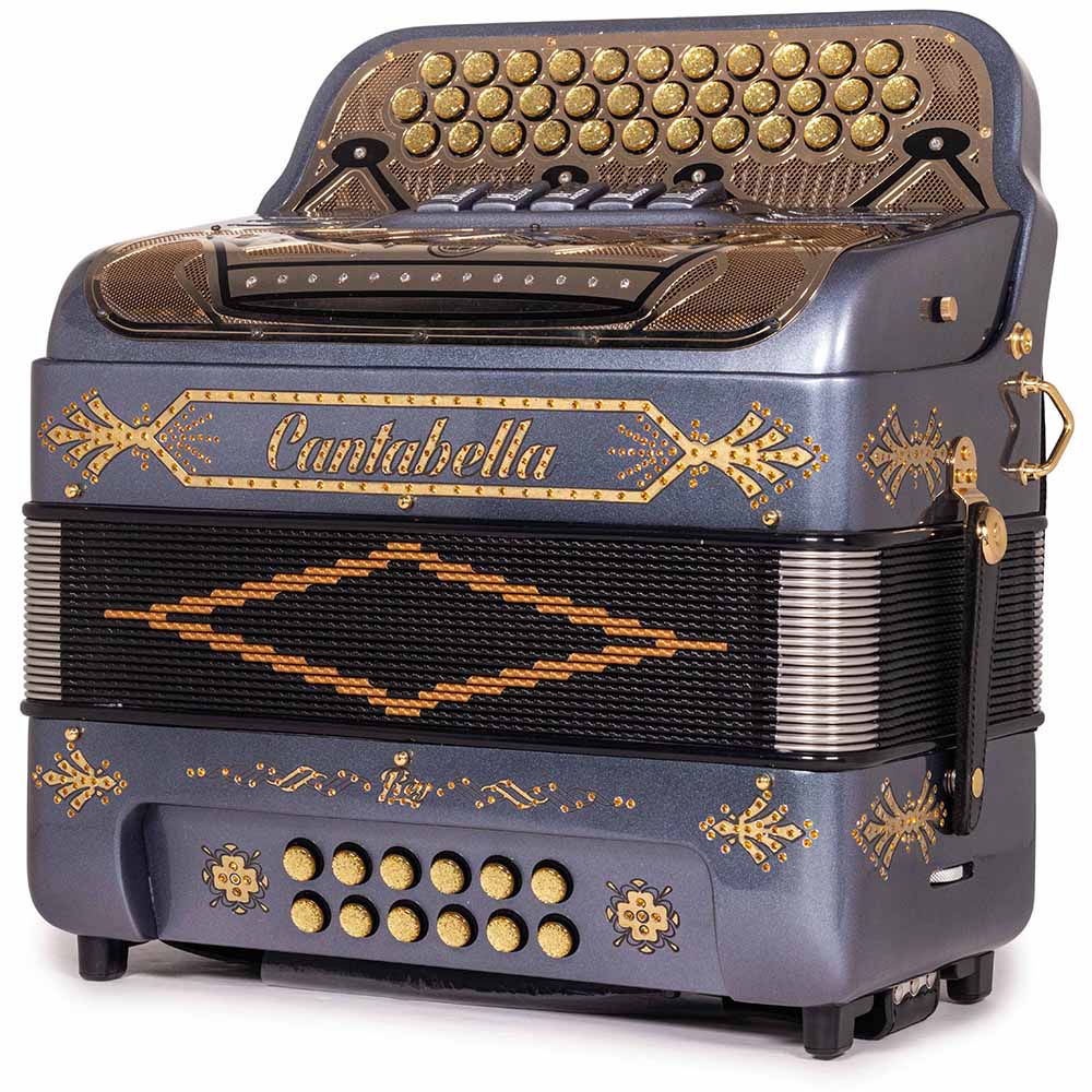 Cantabella Rey II 5 Registros EAD Gris con Dorado
