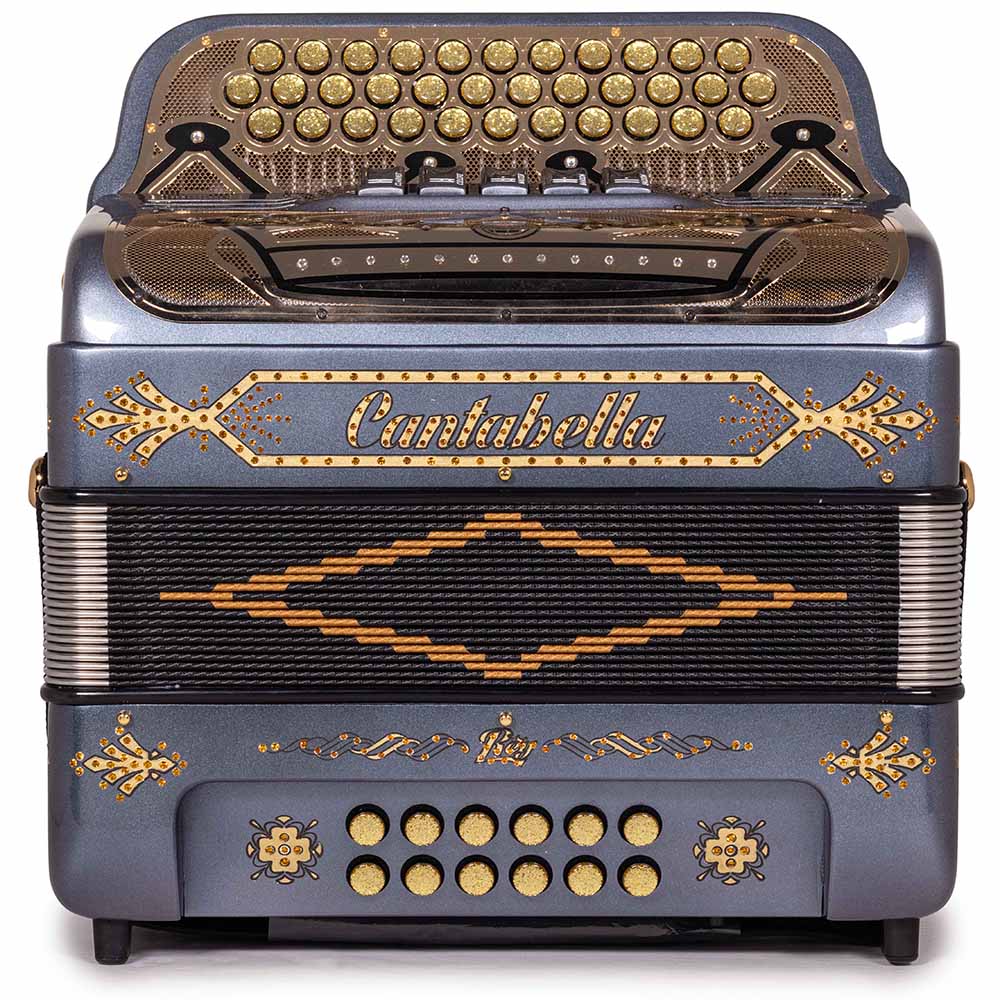 Cantabella Rey II 5 Registros EAD Gris con Dorado