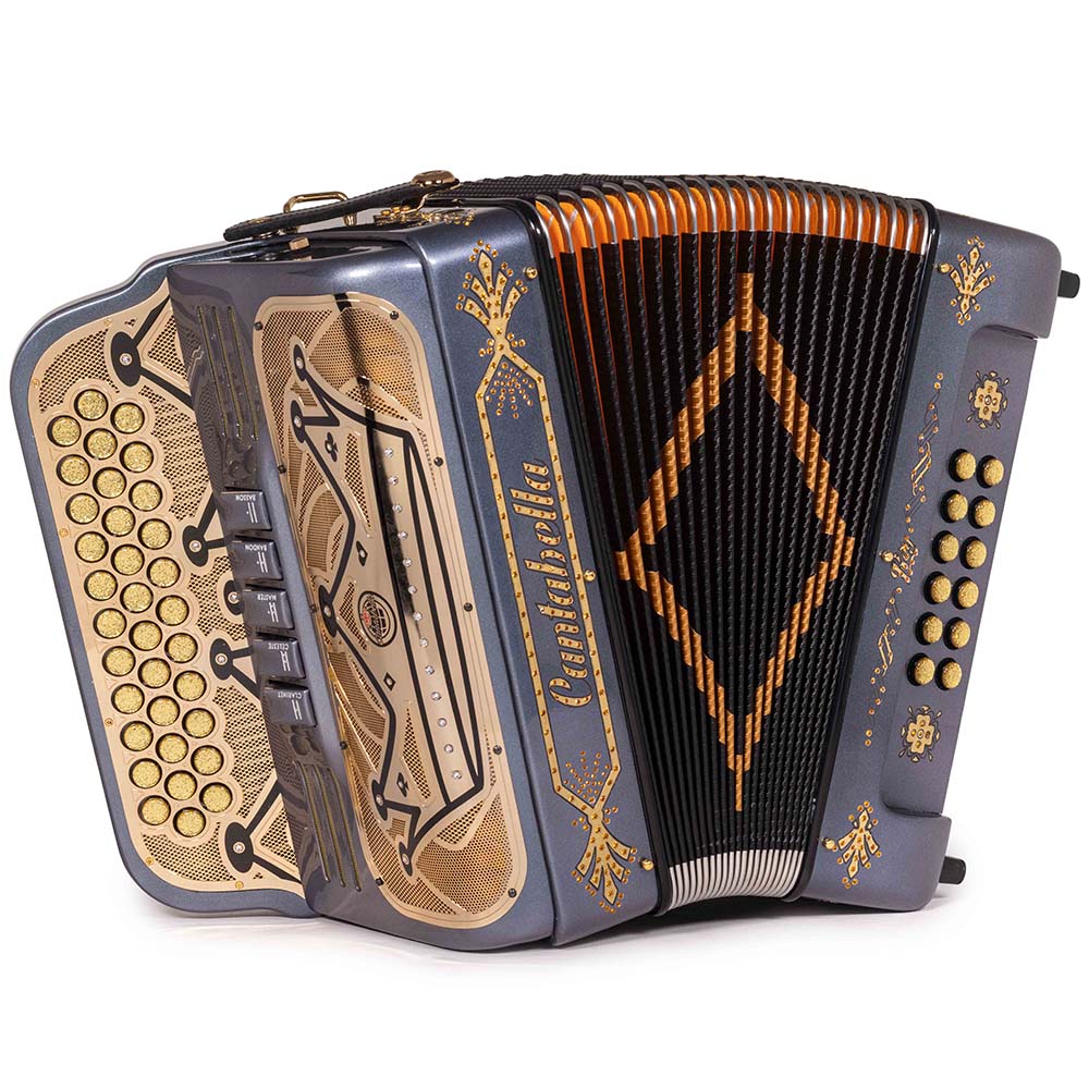 Cantabella Rey II 5 Registros EAD Gris con Dorado