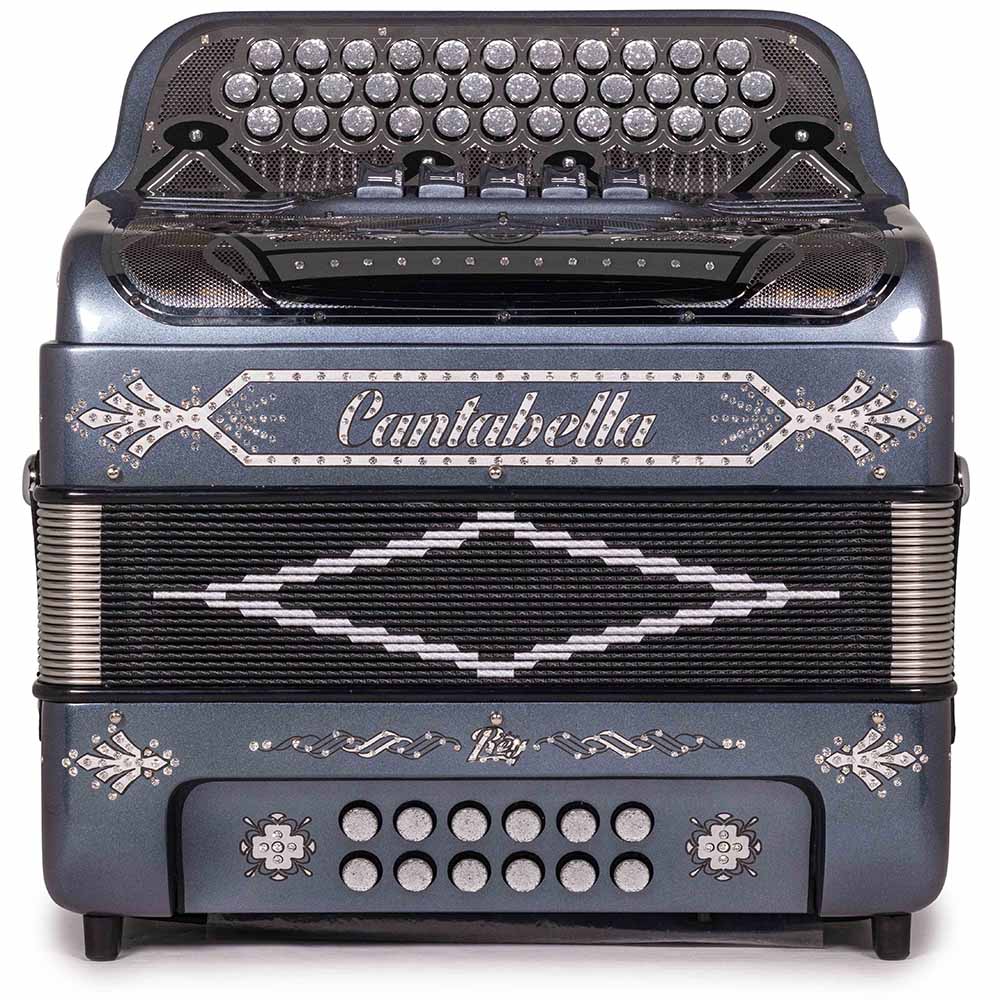 Cantabella Rey II 5 Registros FBE Gris con Plateado