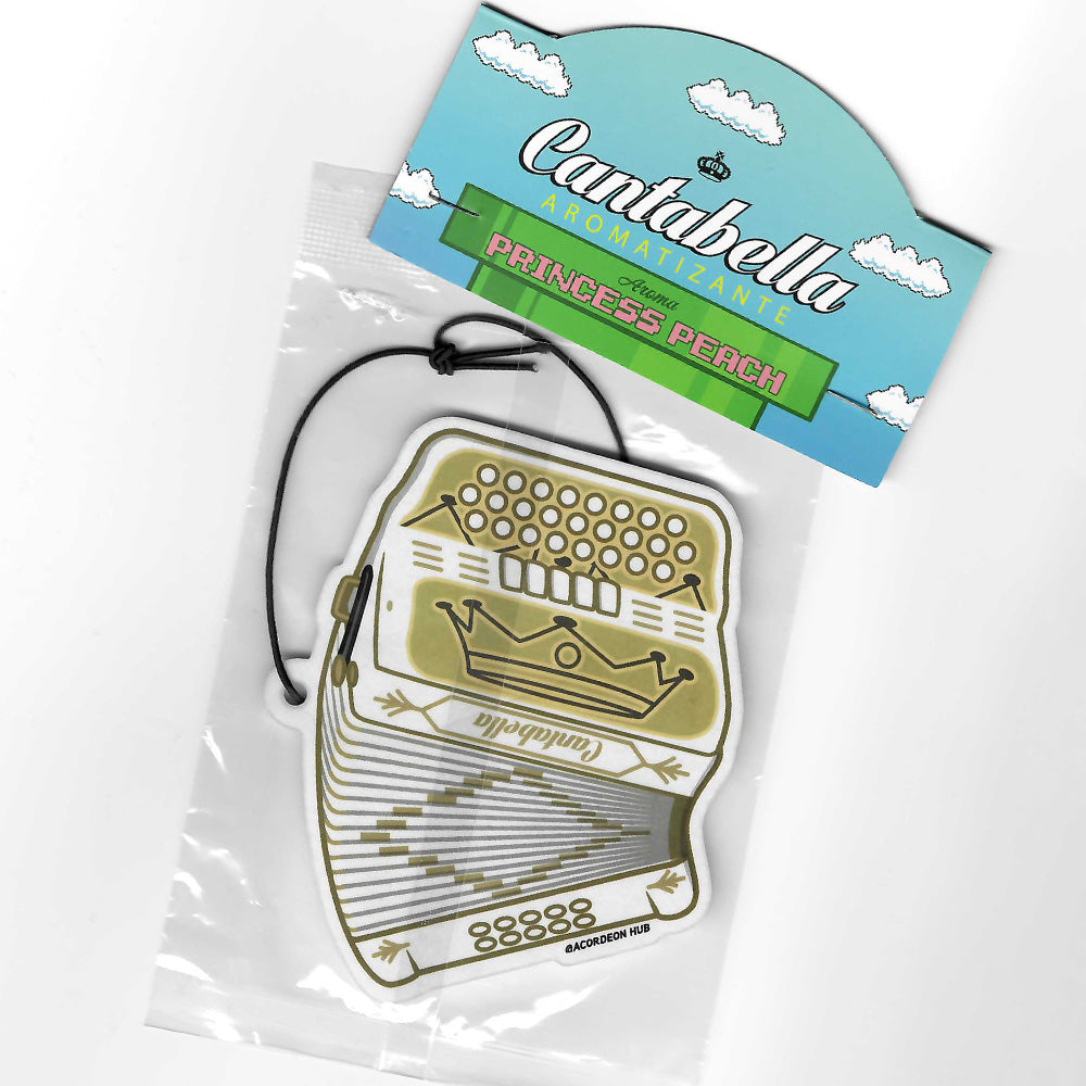 Cantabella Rey Accordion Air Freshener Artic Ice-Air Fresheners-Cantabella- Hermes Music