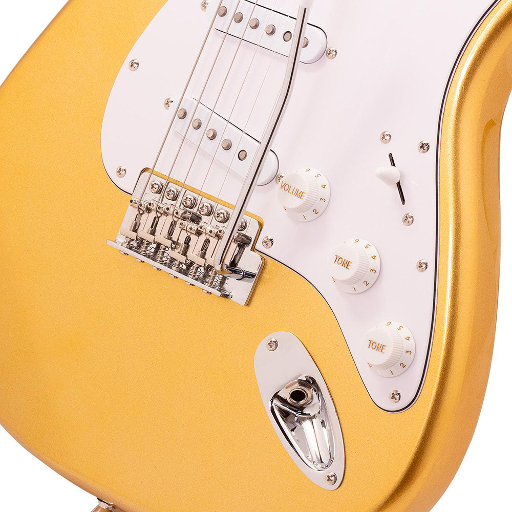 Babilon Guitarra Eléctrica B-Series Dorada EPIC II-GD