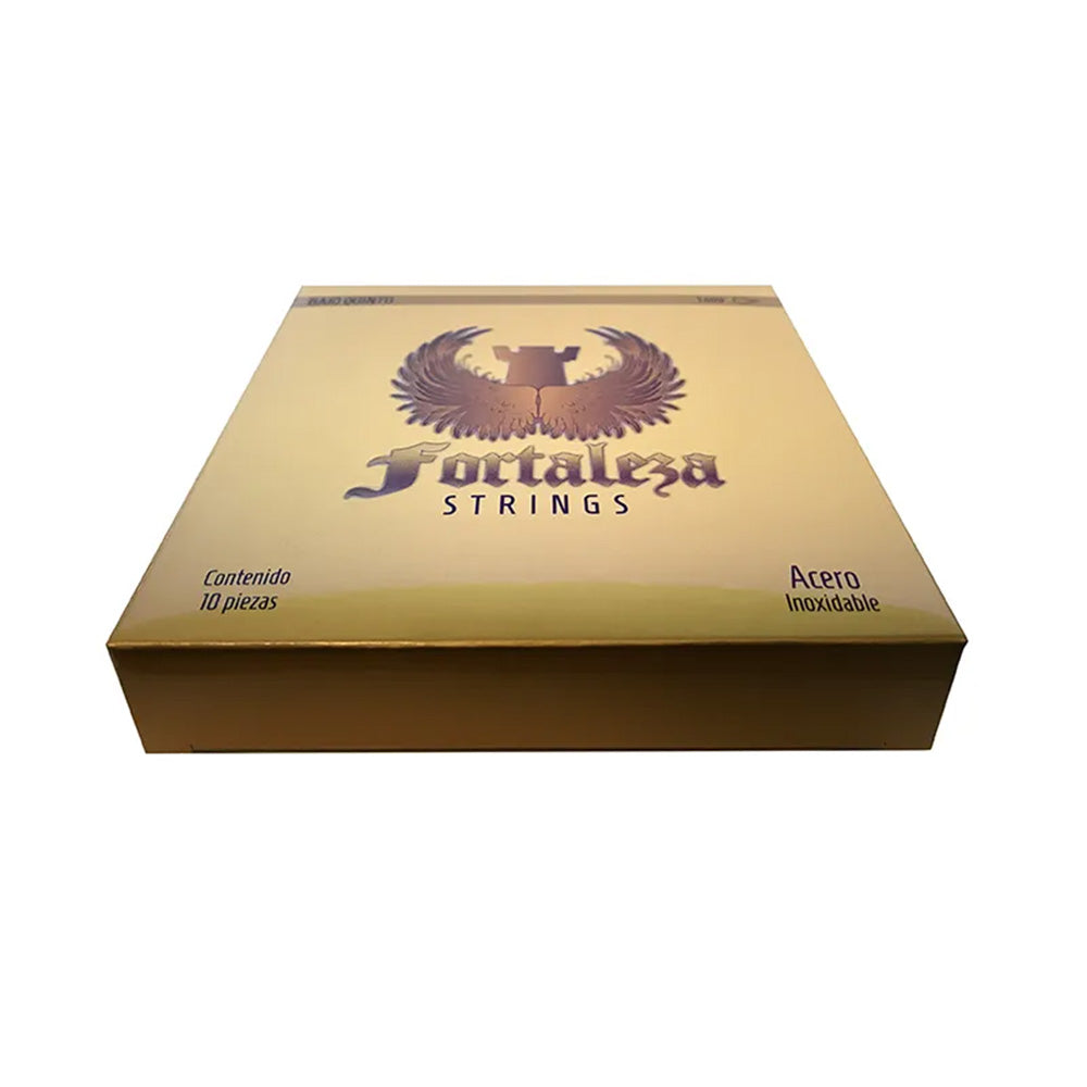 Fortaleza Bajo Quinto Cuerdas con Extremos de Bucle de Níquel