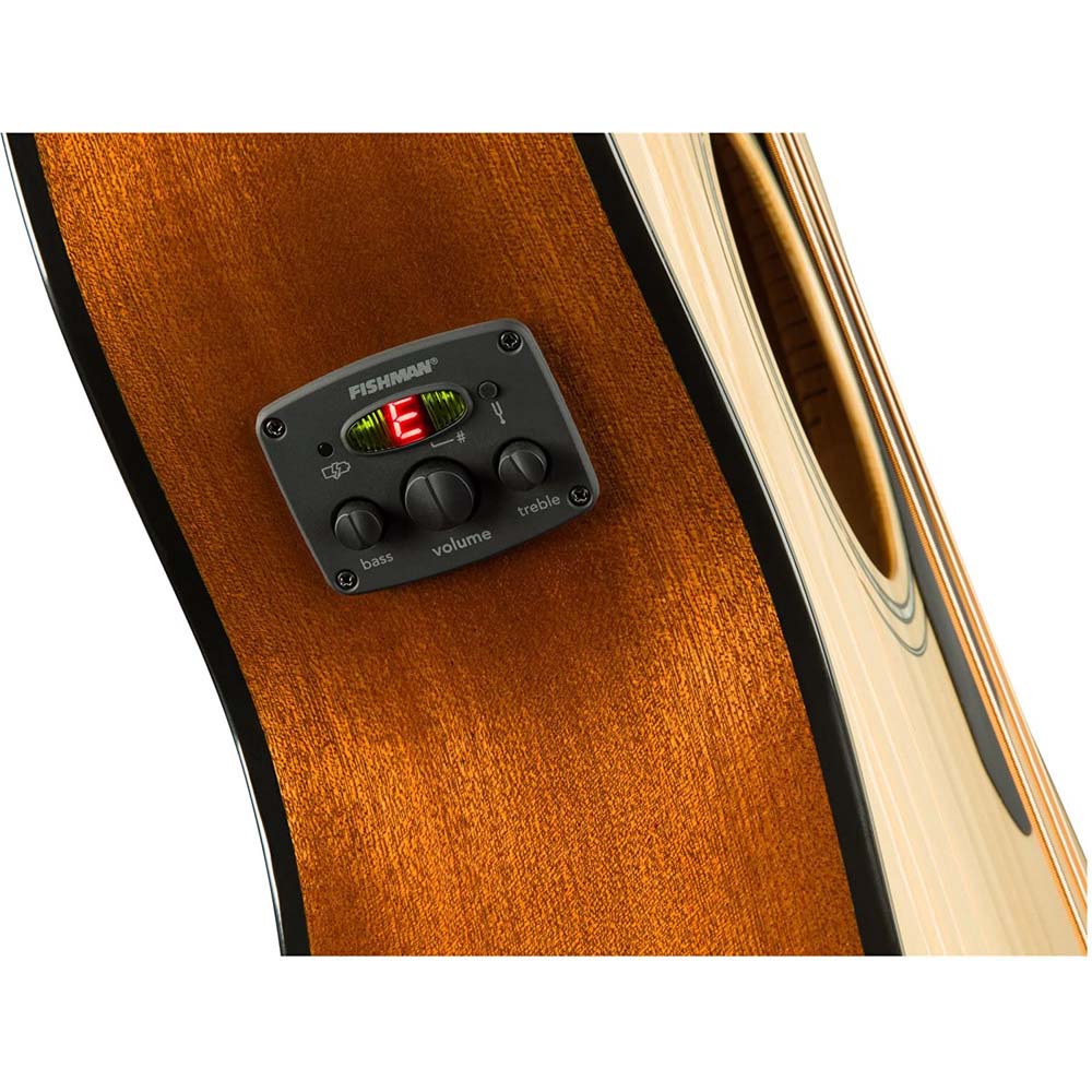 Fender CB-60SCE Concert Acoustic-Electric Bass Guitar-bass-Fender- Hermes Music