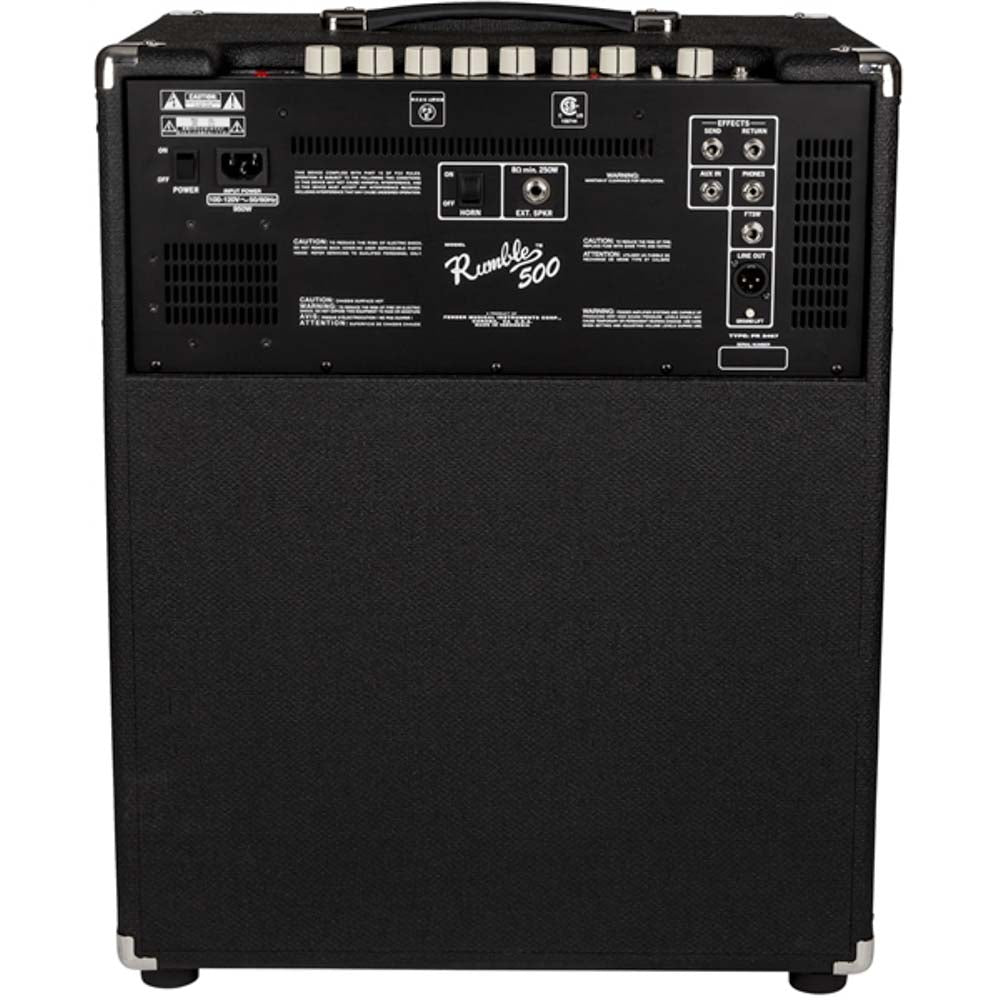 Fender Rumble 500 2x10" 500-watt Bass Combo Amp-amplifier-Fender- Hermes Music