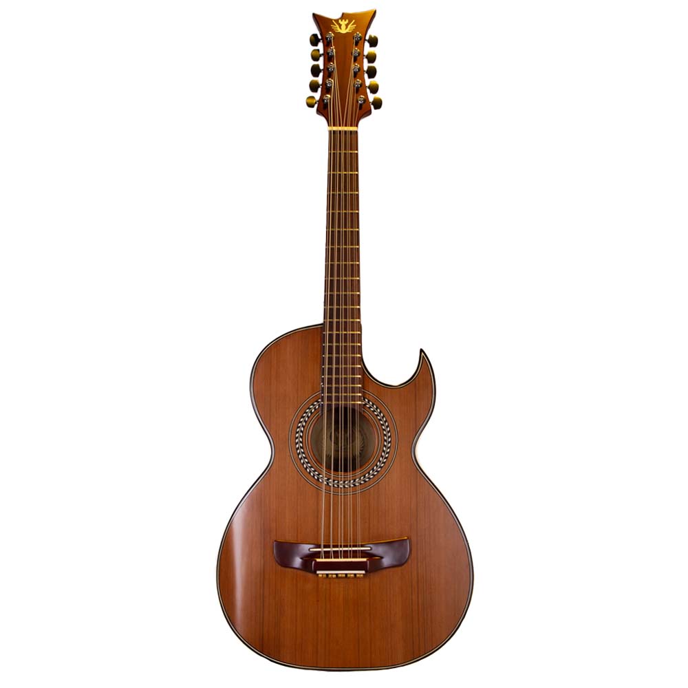 Fortaleza F2 Silver Dark Brown Bajo Quinto-bajo quinto-Fortaleza- Hermes Music
