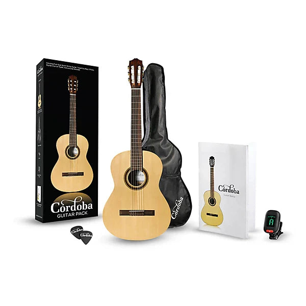 Cordoba CP100 Guitar Starter Pack-bundle-Cordoba-Hermes Music
