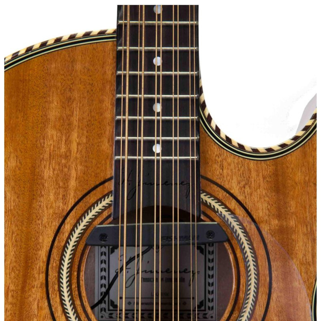 H. Jimenez El Estandar Bajo Quinto Mahogany-bajo quinto-H. Jimenez- Hermes Music