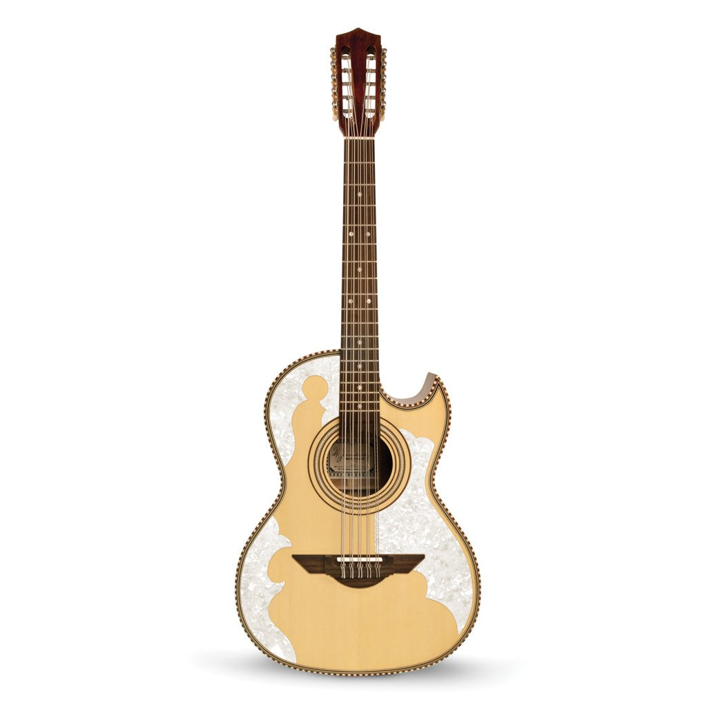 H. Jimenez El Patron Bajo Quinto with Bag-bajo quinto-H. Jimenez- Hermes Music