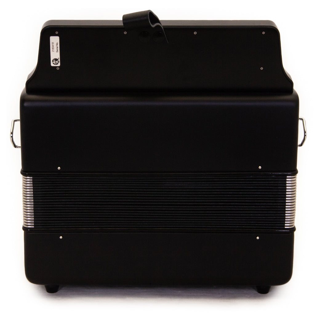 Hohner Compadre Accordion GCF Black with Matte Gray Grill-accordion-Hohner- Hermes Music