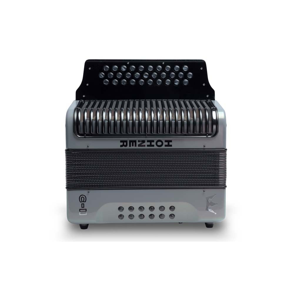 Hohner Corona C-II Accordion GCF Silver Rainbow-accordion-Hohner- Hermes Music