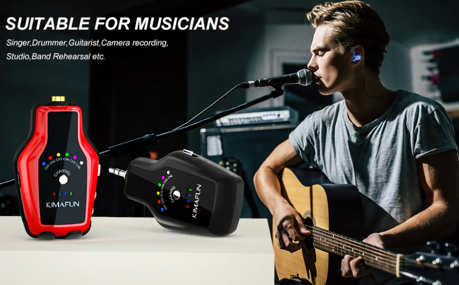 Kimafun KM-G150-3 In-Ear Monitor System-wireless system-Kimafun- Hermes Music