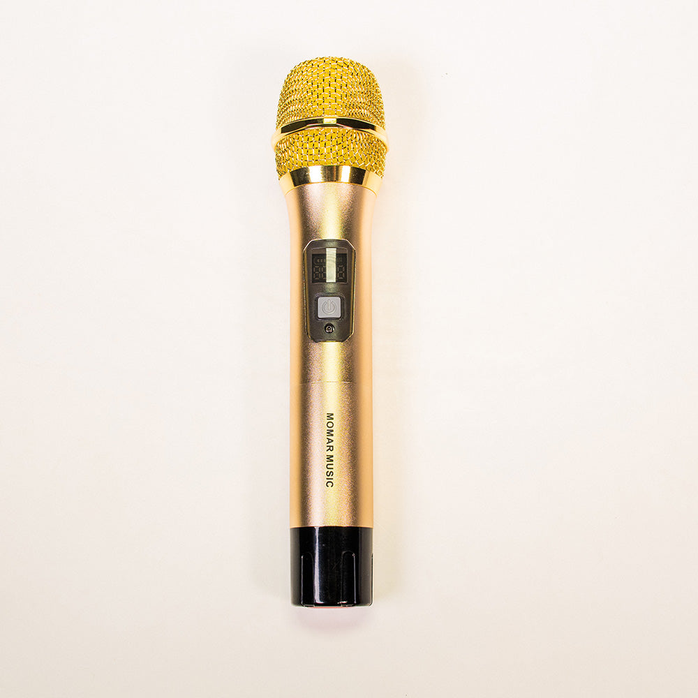 Momar Music MM-WMIC GOLD Professional UHF Wireless Microphone