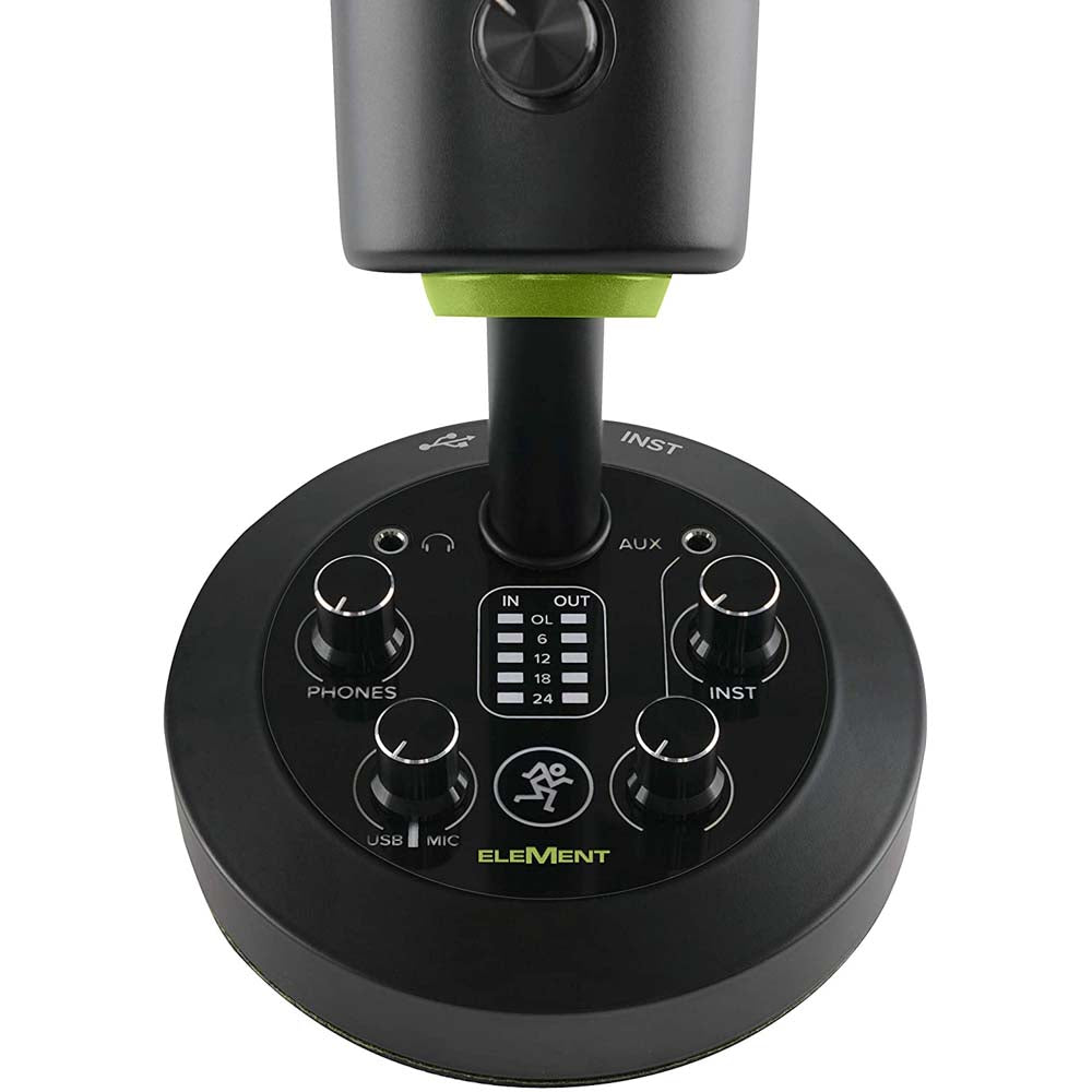 Mackie EM-CHROMIUM USB Condenser Microphone with 2-channel Mixer-microphone-Mackie- Hermes Music