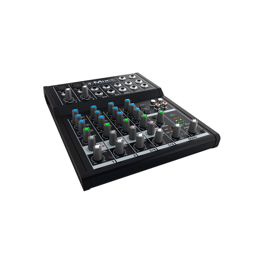 Mackie Mix8 8-Channel Compact Mixer-mixer-Mackie- Hermes Music