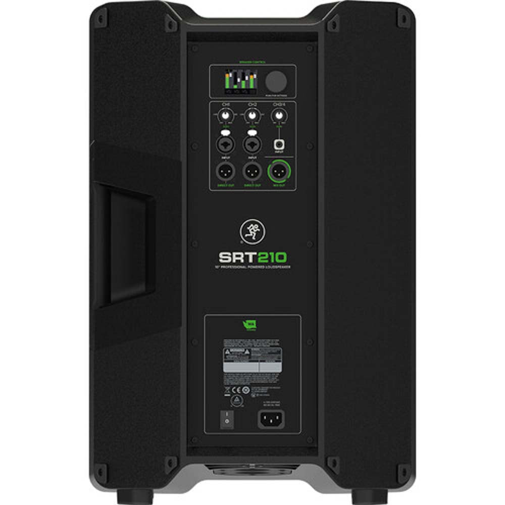 Mackie SRT210 Two-Way 10" 1600W Powered Portable Speaker with Bluetooth-speaker-Mackie- Hermes Music