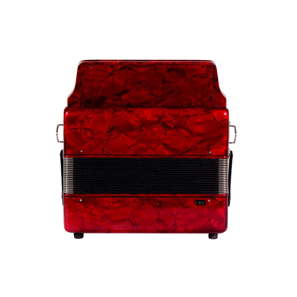 Montanari 3112 MG Accordion FBE Red-accordion-Montanari- Hermes Music