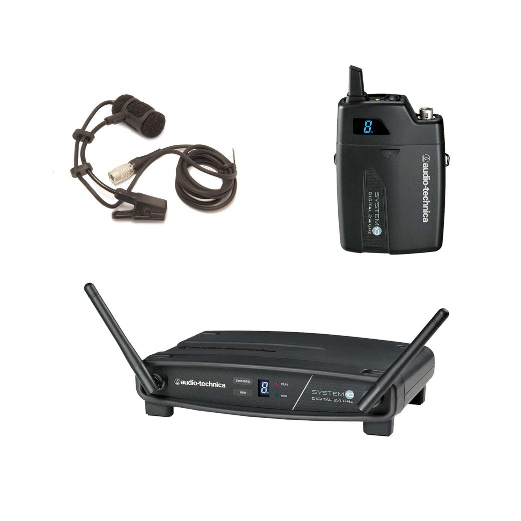 Montanari 3412 Accordion 3 Switch EAD Black Includes Wireless Microphone-bundle-Montanari- Hermes Music