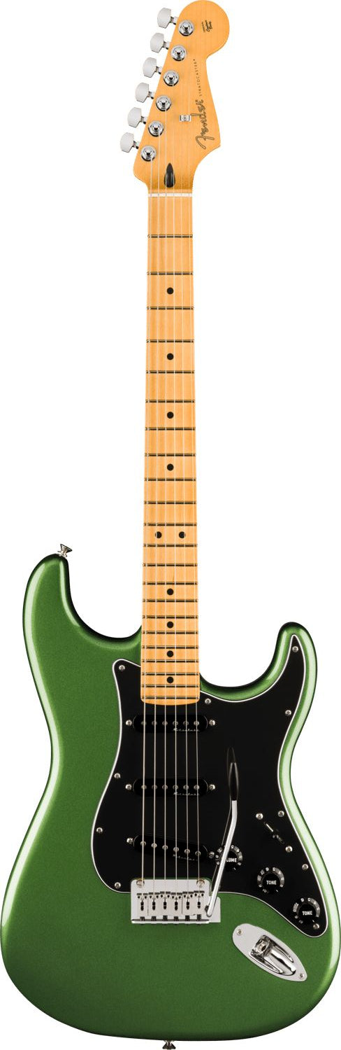 Fender Player II Stratocaster Modificada en Verde Metalico