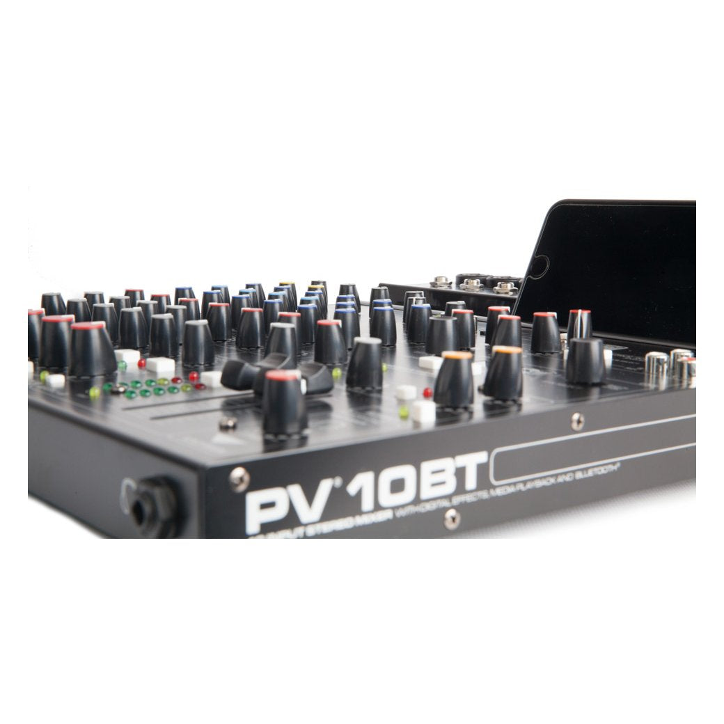 Peavey PV 10 BT 10-Channel Mixer with Bluetooth-mixer-Peavey- Hermes Music