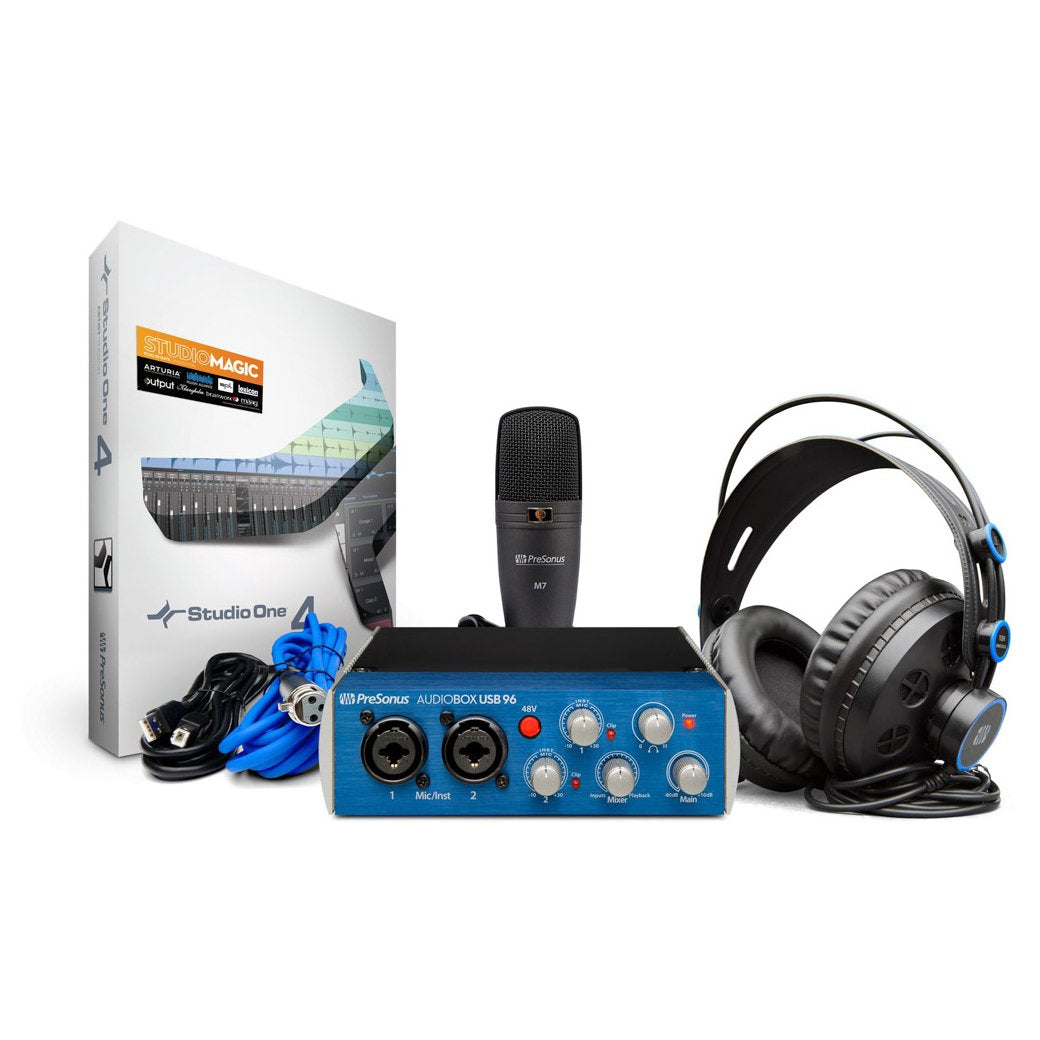 Presonus Audiobox 96 Studio Interface-interface-Presonus- Hermes Music