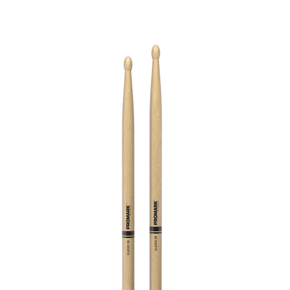 Promark TX5BW American Hickory Wood Tip Drumsticks-accessories-Daddario- Hermes Music