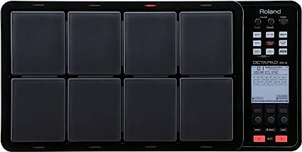 Roland Octapad SPD-30 - Black-Percussion Controller with Eight Velocity-sensitive Pads, 670 Sounds, Effects, and Trigger Inputs-Roland- Hermes Music