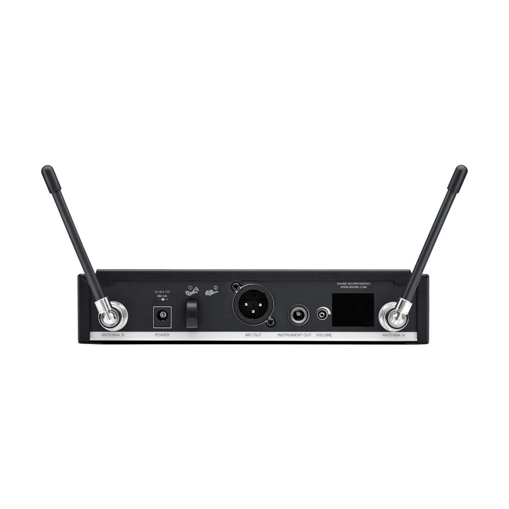 Shure BLX14R/B98 Rackmount Wireless Cardioid Instrument Microphone System-microphone-Shure- Hermes Music