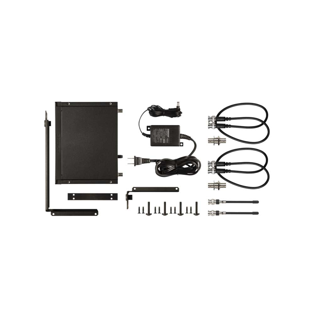 Shure BLX14R/B98 Rackmount Wireless Cardioid Instrument Microphone System-microphone-Shure- Hermes Music