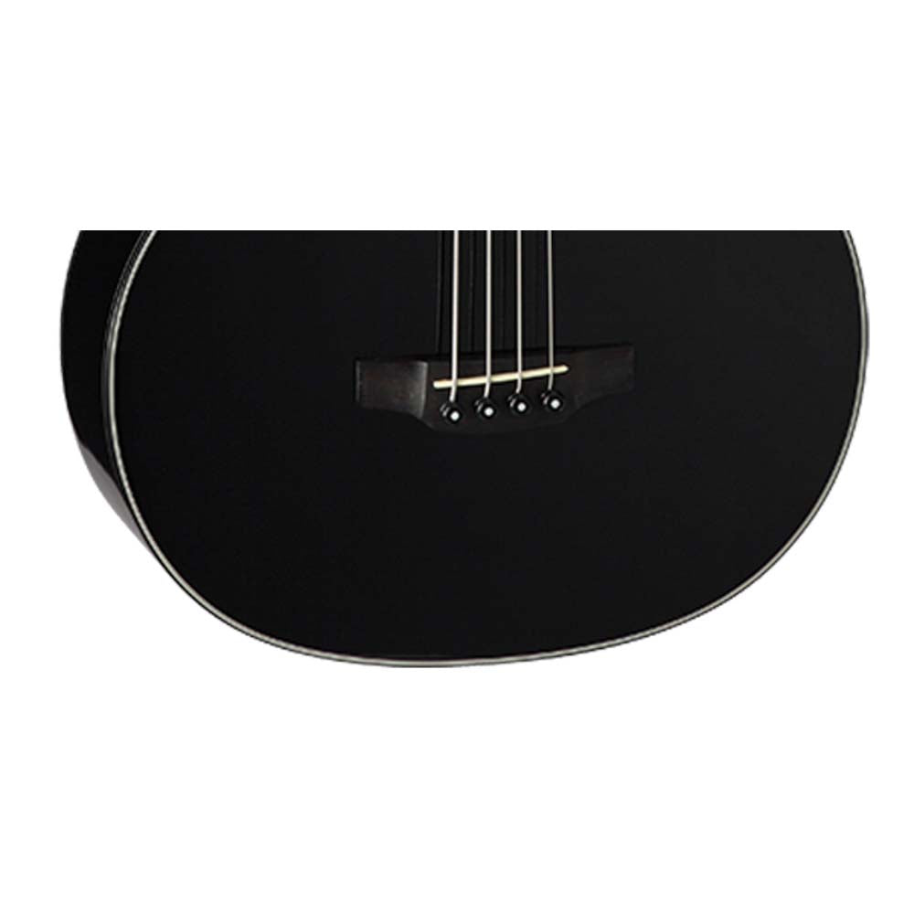 Takamine GB30CE Acoustic/Electric Bass Guitar Black-bass-Takamine- Hermes Music