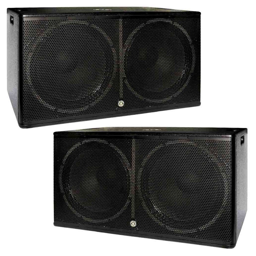 Topp Pro Bundle - 2 Double 18" Subwoofers-bundle-Topp Pro- Hermes Music