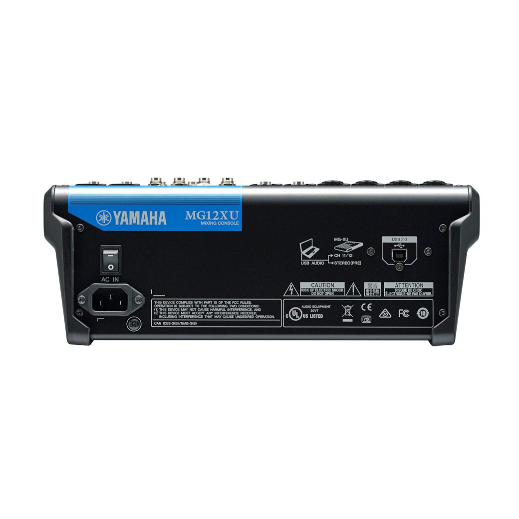 Yamaha MG12Xu 12 Channel Effects Mixer-mixer-Yamaha- Hermes Music