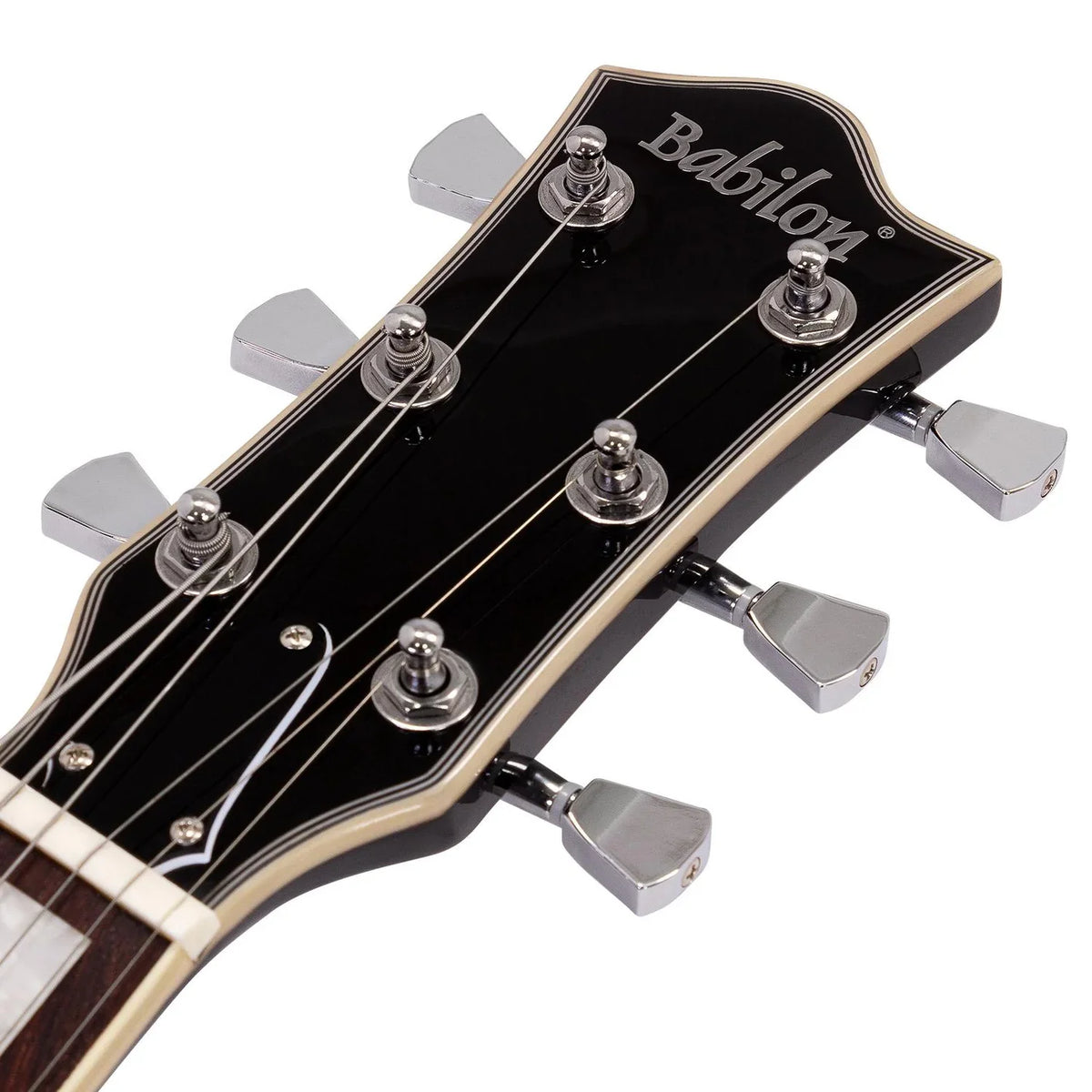 Babilon Cosmos II Series Electric Guitar Black Includes Case-Electric Guitar-Babilon-Hermes Music