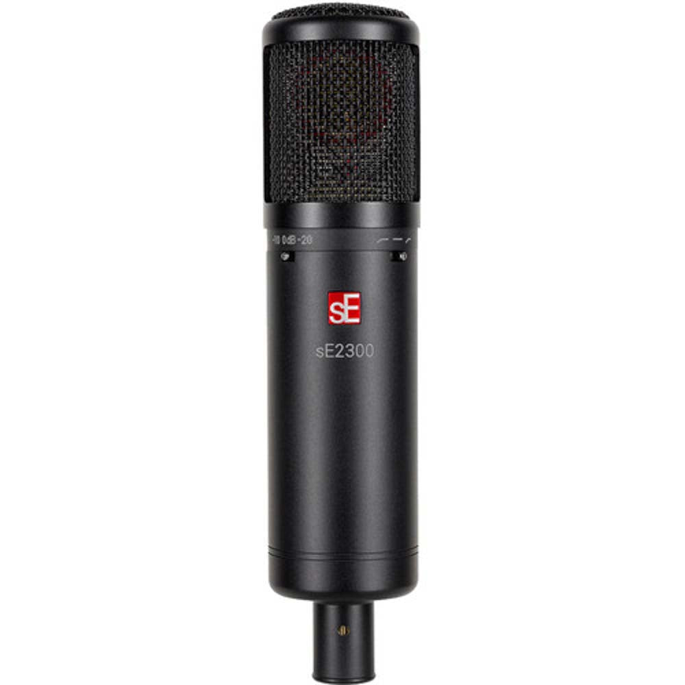 sE Electronics SE2300 Multi Pattern Large Diaphragm Condenser Mic with Shockmount & Filter-microphone-SE Electronics- Hermes Music