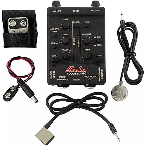 Shadow RB-PRO Rockabilly Pro Dual Pickup & Preamp System for Upright Bass & Tololoche