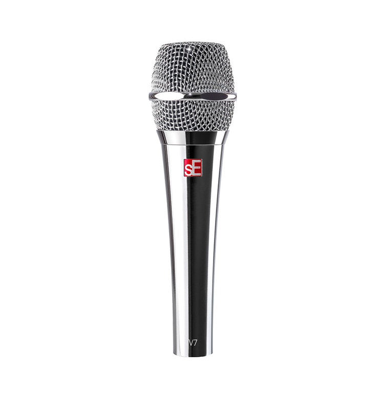 sE Electronics V7 Supercardioid Dynamic Handheld Microphone in Chrome